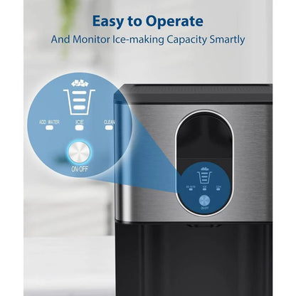 💥Flash Sale Today Only💥Ice Maker Dispenser, Self Dispensing Pellet Ice Maker, 44lbs/24H